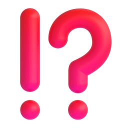 Exclamation Question Mark animated